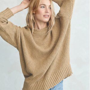 Jenni Kayne Cruise Cocoon Crewneck Sweater (XS)
